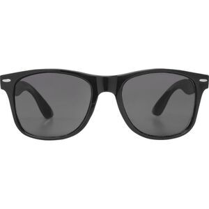 Bullet Sun Ray RPET Sunglasses / Solid Black